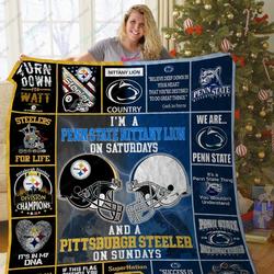 Bl Pe Psnl Quilt Blanket and Home Decor