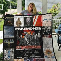Bl Rammstein Quilt Blanket and Home Decor