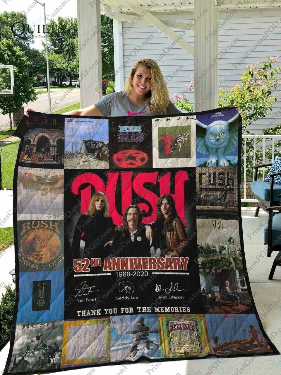 Bl Rush Quilt Blanket and Home Decor