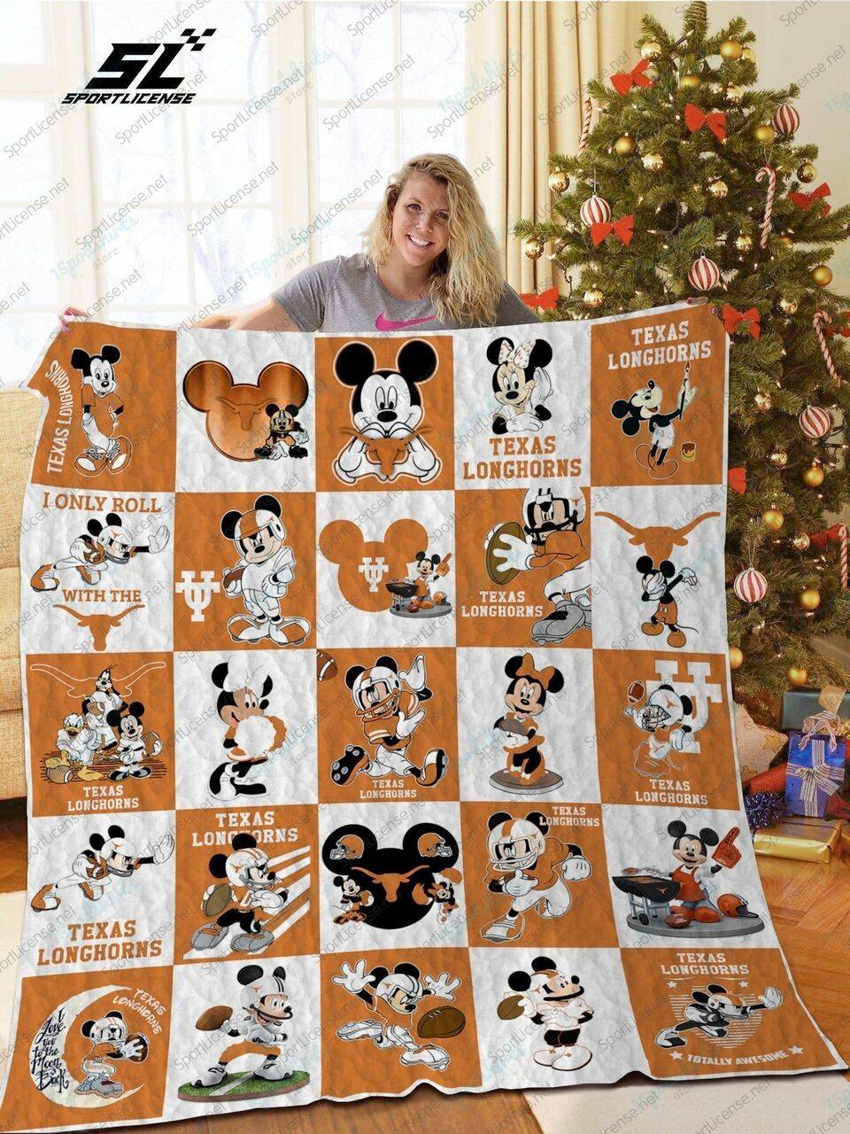 Bl Tl Dn Quilt Blanket and Home Decor