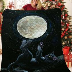 Black Cat Jfj Quilt Ae and Home Decor