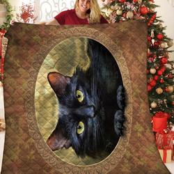 Black Cat Jfj Quilt Cq and Home Decor