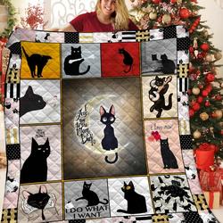Black Cat Jfj Quilt Sy and Home Decor