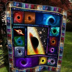 Black Hole Bs1104 10 Quilt Blanket  Quilt and Home Decor