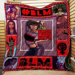 Black Lives Matter Quilt Blanket Dhc150120539Td and Home Decor