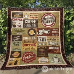 Black Strong Instant Quilt Blanket Qq26  Quilt and Home Decor