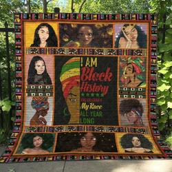 Black Women Tu170705A Tbg Quilt Blanket and Home Decor