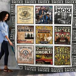 Blackberry Smoke Albums Cover Poster Quilt Blanket and Home Decor