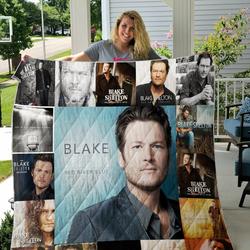 Blake Shelton Quilt Blanket For Fans Ver 17 and Home Decor