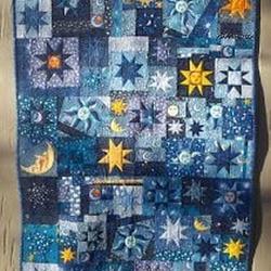 Blue Star And Sun Quilt Blanket Dhc0201201454Td and Home Decor