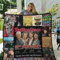 Bm Rolling Stone Quilt Blanket and Home Decor