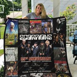 Bm Scorpions Quilt Blanket and Home Decor