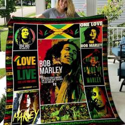 Bob Marley Quilt Blanket Hvt270502  Quilt and Home Decor
