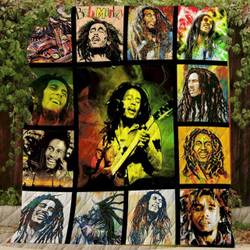 Bob Marley Quilt Blanket  Quilt and Home Decor