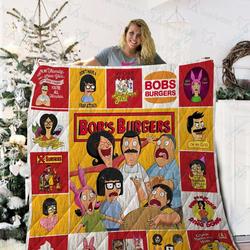 Bob S Burgers Quilt Blanket 02244 and Home Decor