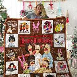 Bob S Burgers Quilt Blanket 02258 and Home Decor