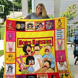 BobS Burgers Quilt Blanket 01 and Home Decor