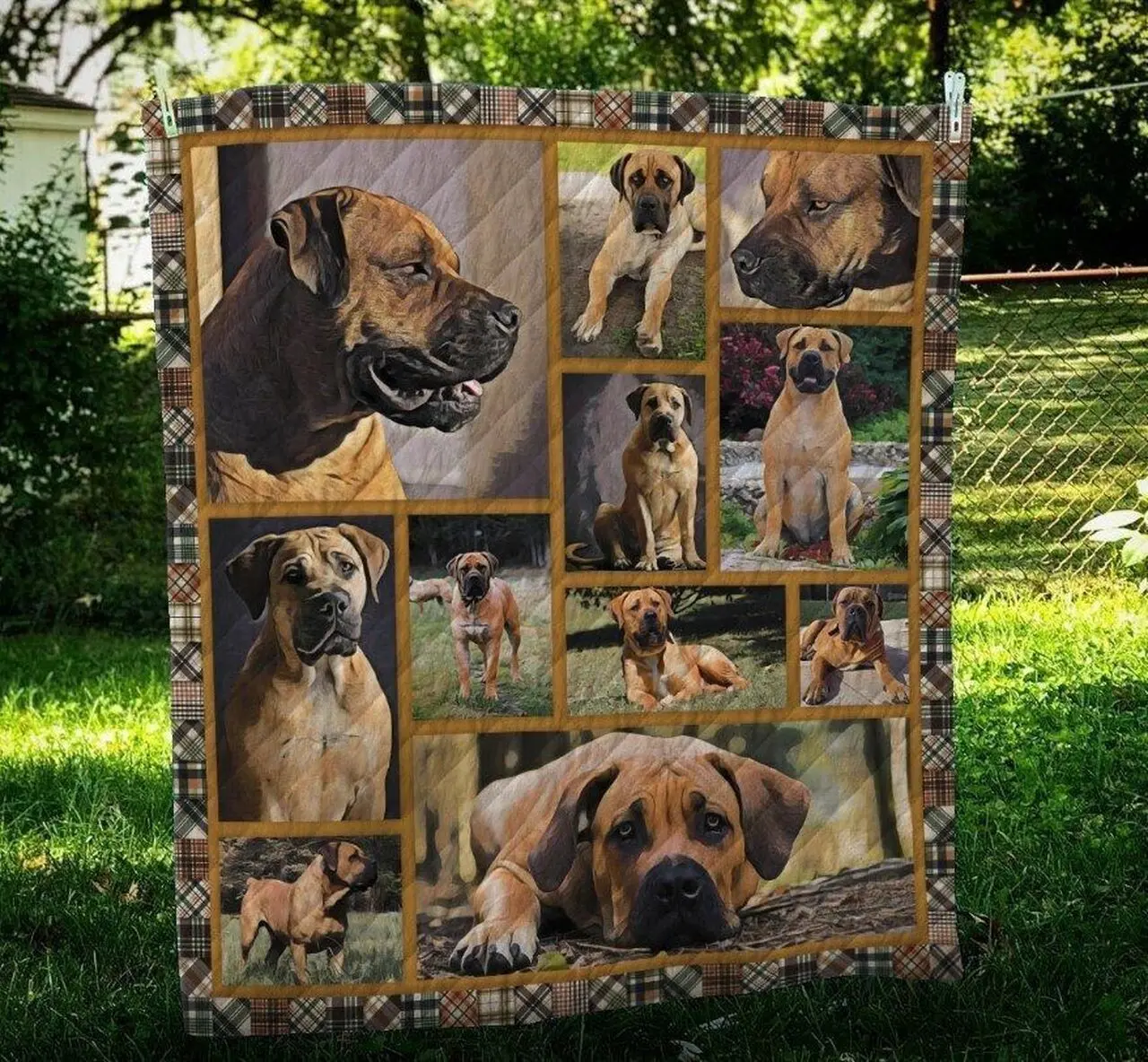 Boerboel Life Hur Quilt Bevrxt and Home Decor