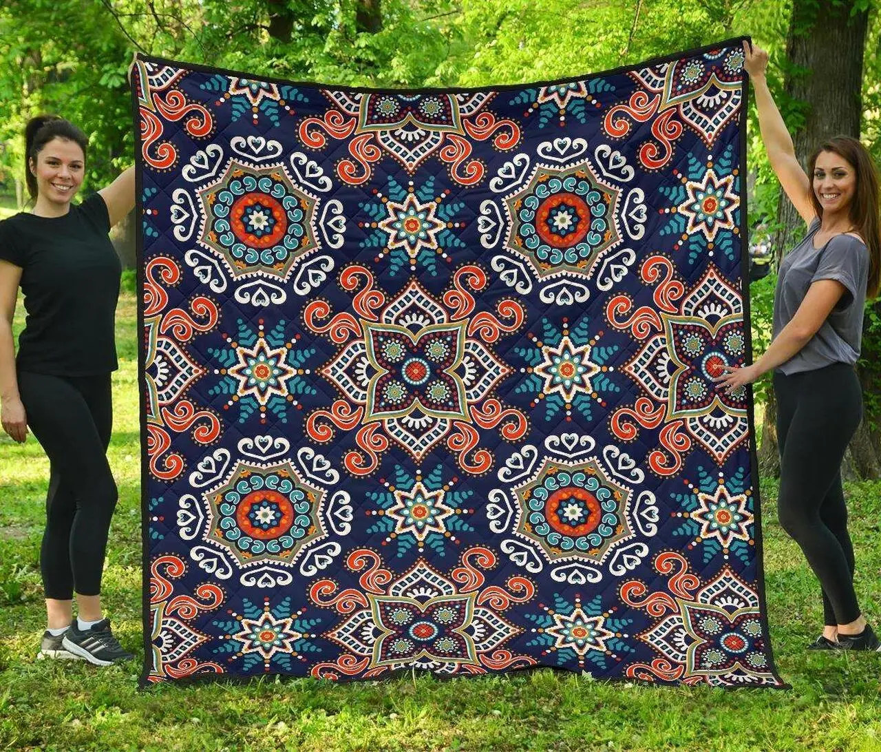 Bohemian Cl12100087Mdq Quilt Blanket and Home Decor