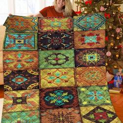 Bohemian Jfj Quilt Po and Home Decor