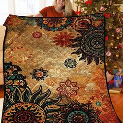 Bohemian Jfj Quilt Ra and Home Decor