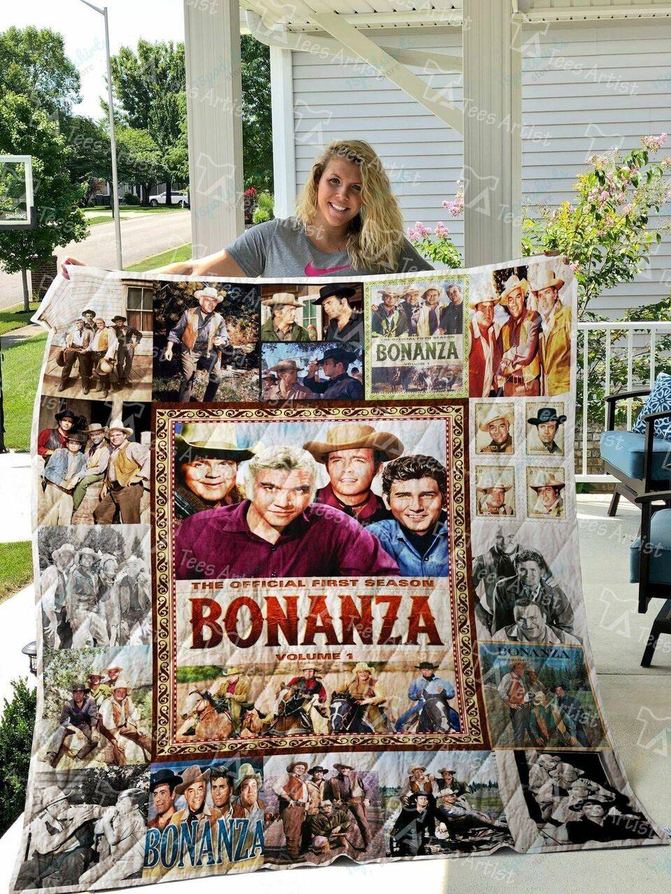 Bonanza Quilt Blanket 01586 and Home Decor