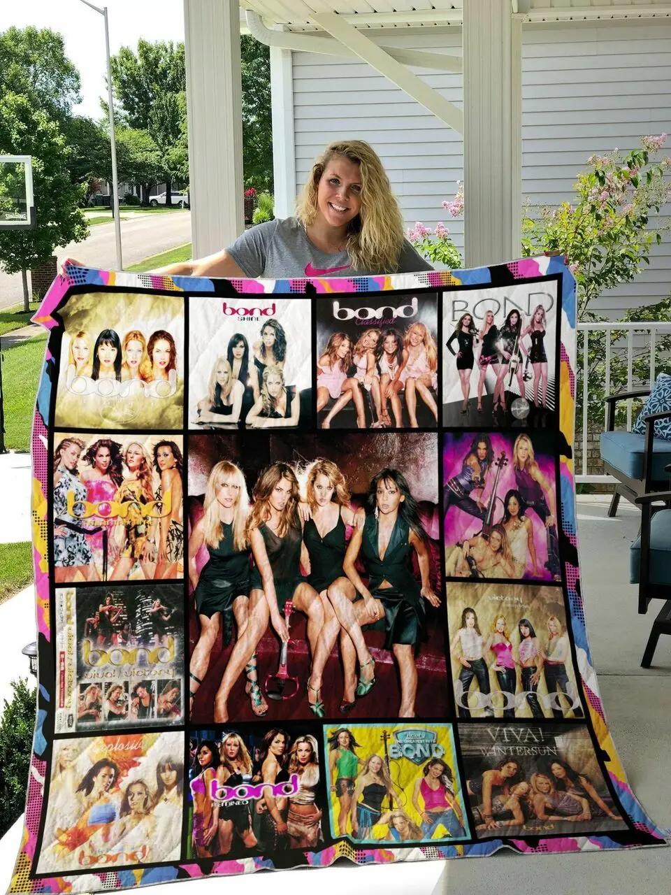 Bond Quilt Blanket and Home Decor