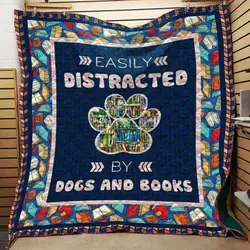 Book Cla1610282Q Quilt Blanket and Home Decor