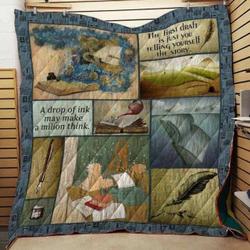 Book Cla1610296Q Quilt Blanket and Home Decor