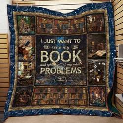Book Cla1610318Q Quilt Blanket and Home Decor