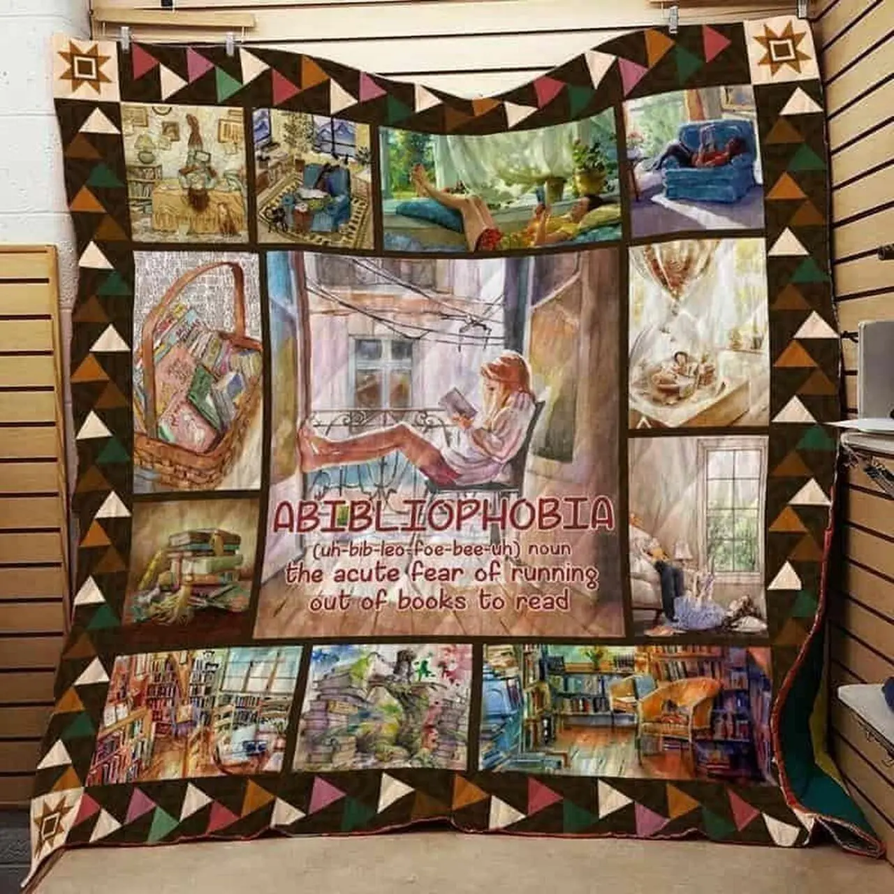 Book Cla1610322Q Quilt Blanket and Home Decor