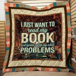 Book Cla1610349Q Quilt Blanket and Home Decor