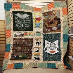 Book Cla1610351Q Quilt Blanket and Home Decor