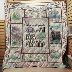 Book Cla1610375Q Quilt Blanket and Home Decor