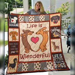 Border Collie The Lucky One U Quilt Au and Home Decor