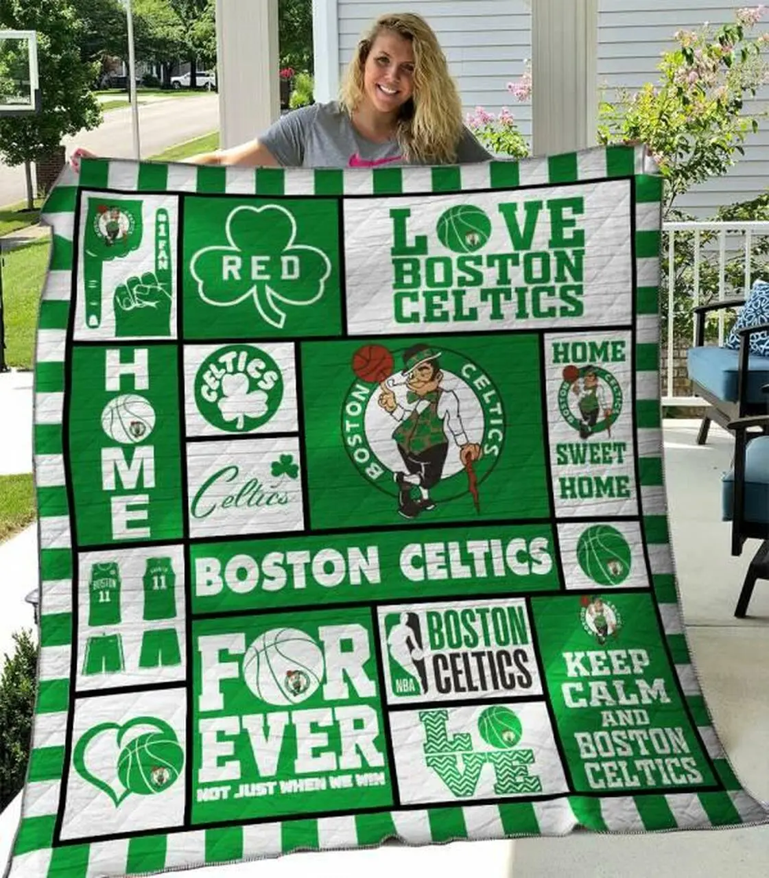 Boston Celtics Quilt Blanket B190613 Quilt and Home Decor