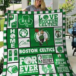 Boston Celtics Quilt Blanket B190613  Quilt and Home Decor