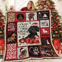 Boston Terrier Boston With Auturm U Quilt Iq and Home Decor