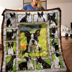 Boston Terrier Quilt Blanket C9B010601Hd and Home Decor