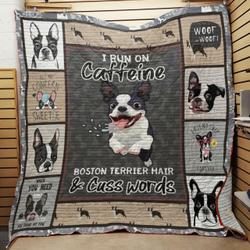 Boston Terrier Quilt Bt06_0608  Quilt and Home Decor
