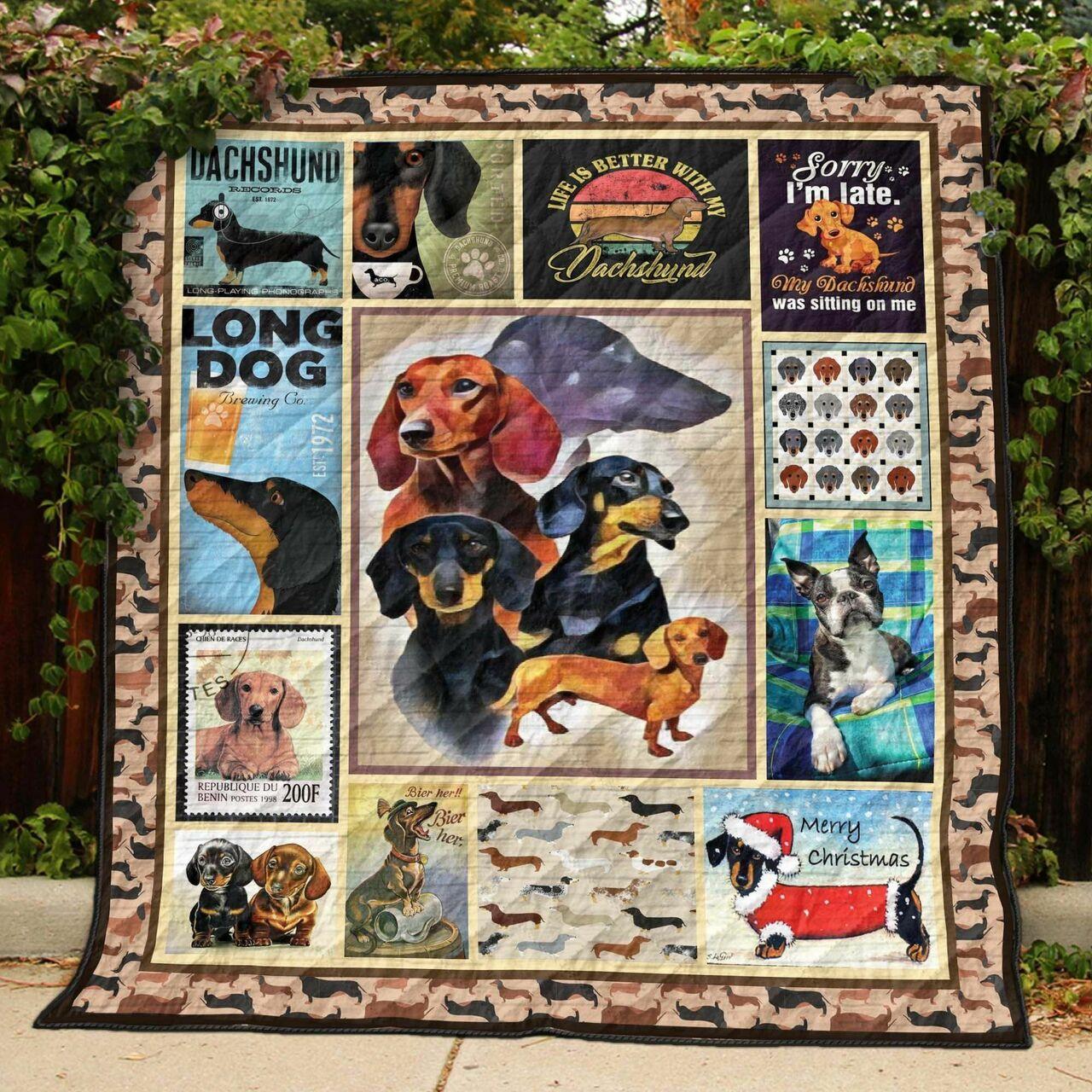 Boston Terrier Ty Ta Ty U Quilt Ls and Home Decor - One Buddy Store