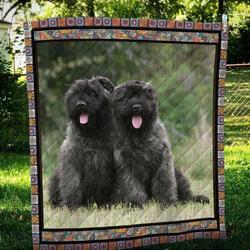 Bouvier Des Flandres Friend Cl10100073Mdq Quilt Blanket and Home Decor