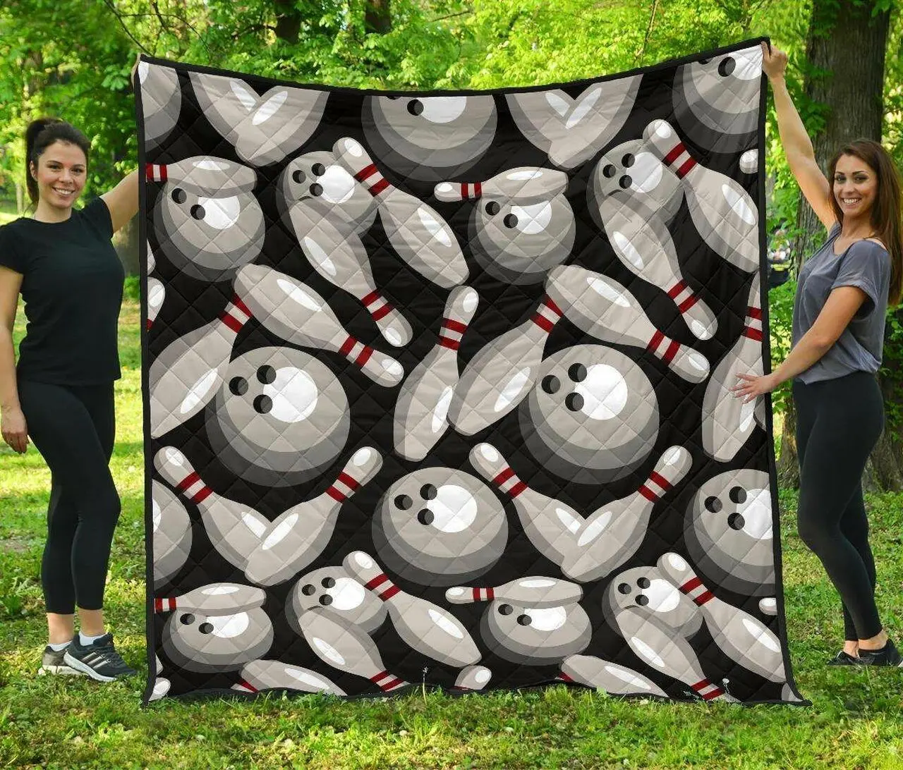Bowling Cl12100092Mdq Quilt Blanket and Home Decor