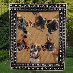 Boxer 03 Ndq0210 Quilt  Quilt and Home Decor