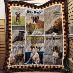 Boxer 05 Blanket Th10072019 Quilt and Home Decor