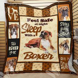 Boxer Dog Blanket Lnt1012076 Quilt Blanket and Home Decor