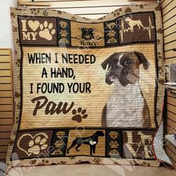 Boxer Dog Blanket Lnt1012080 Quilt Blanket and Home Decor