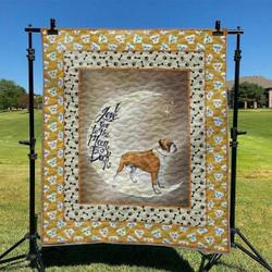 Boxer Dog Hur Quilt vc and Home Decor