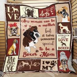 Boxer Dog Hur Quilt yz and Home Decor