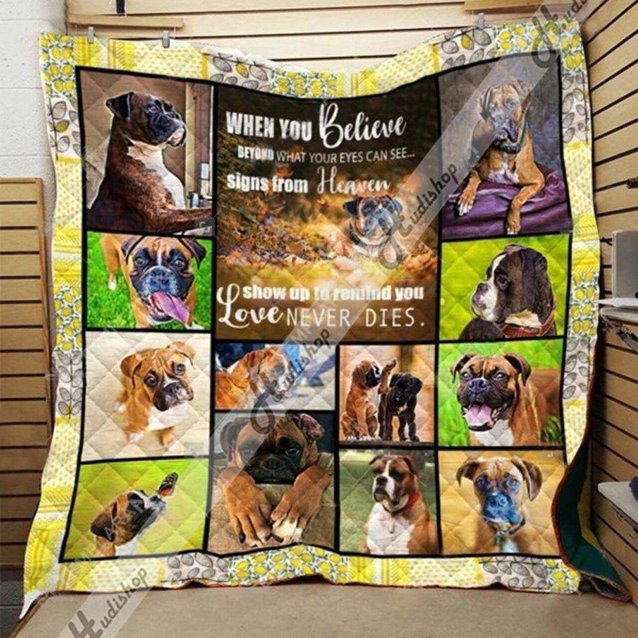 Boxer E Quilt Derqya and Home Decor